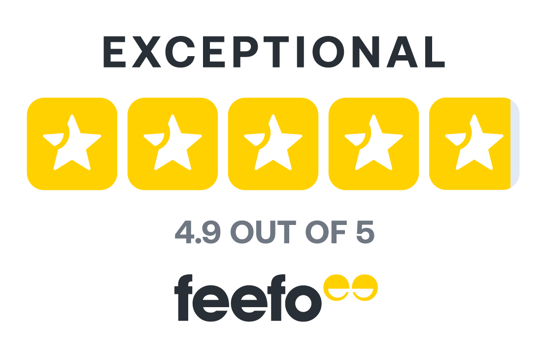 Feefo rating